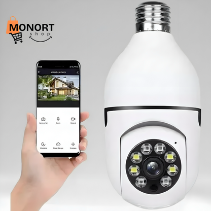 Camaras De Seguridad Tipo Bombillo Wifi